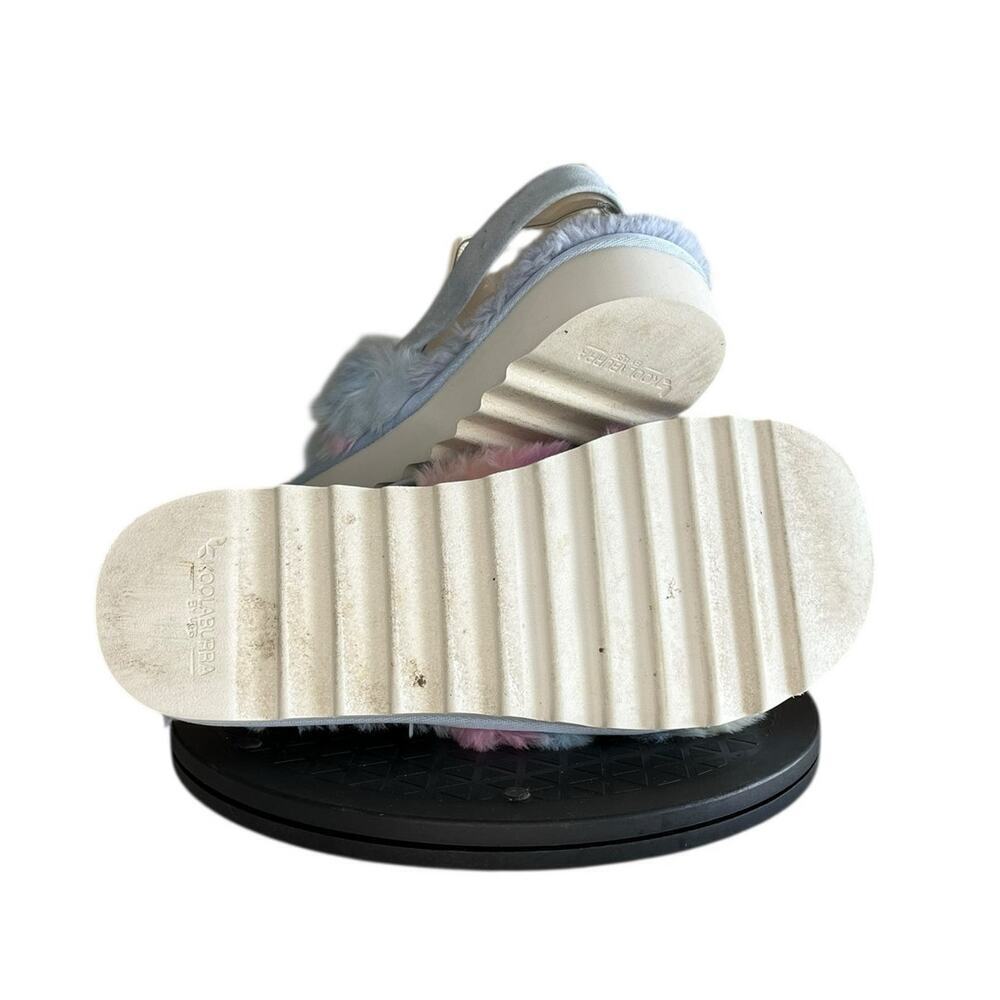 Koolaburra by UGG Fuzz'd Out Adjustable Slide Sandals Size 10 Multicolored - Picture 5 of 6